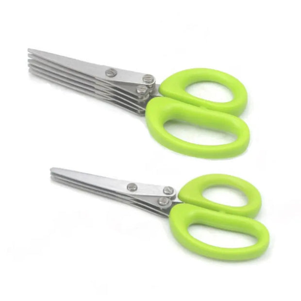 Muti-Layers Kitchen Scissors Stainless Steel