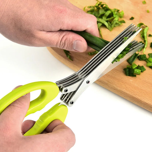Muti-Layers Kitchen Scissors Stainless Steel