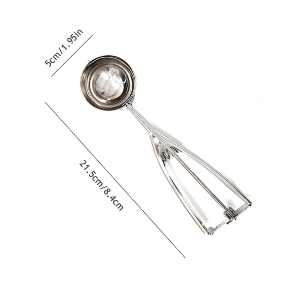 Simple Stainless Steel Digging Spoon Ice Cream Spoon
