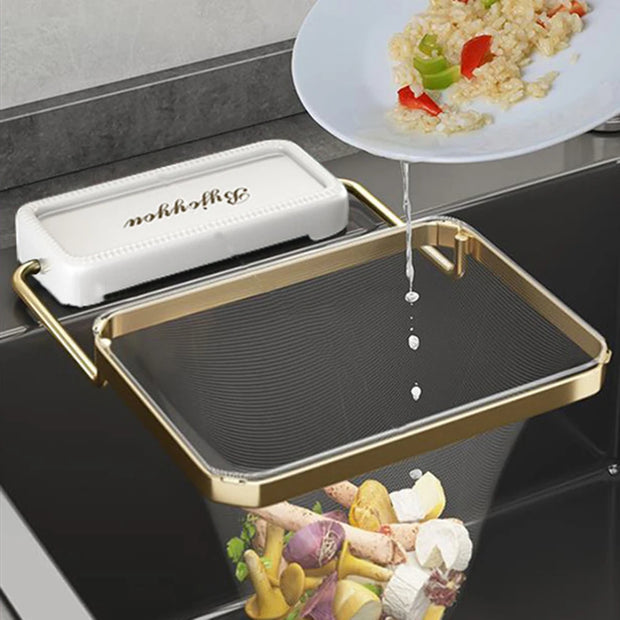 Sink Strainer Rack Anti-clogging Kitchen Filter Shelf